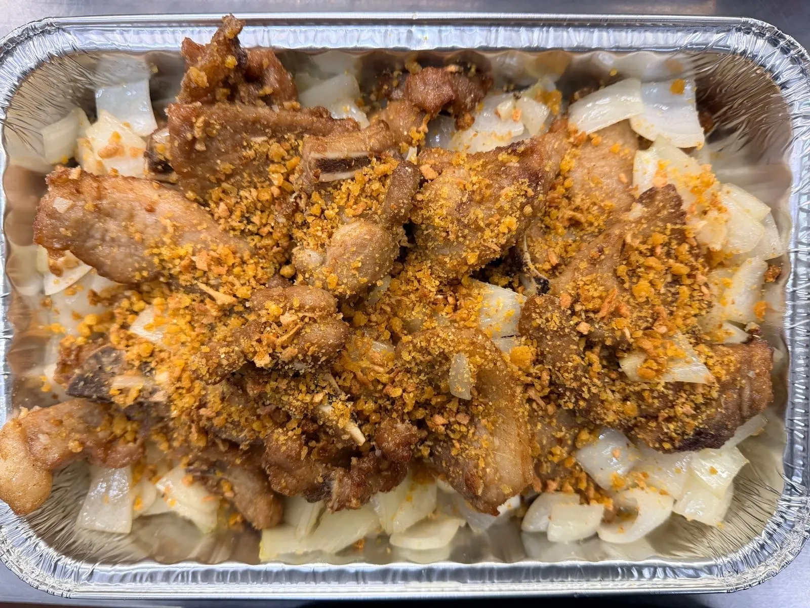 椒鹽洋蔥炒豬扒 3磅